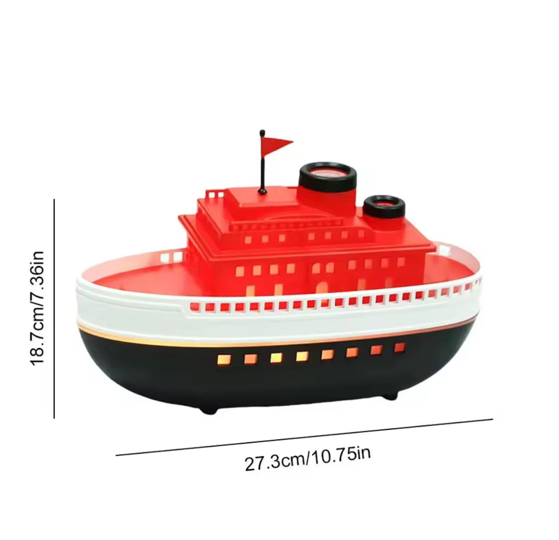 Double Spray Cruise Ship Humidifier, Aroma Diffuser, Quiet Ultrasonic Air Humidifier