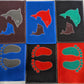 Dolphin And Footprint Doormats, Cute Waterproof Doormats, Marine Steps Doormats