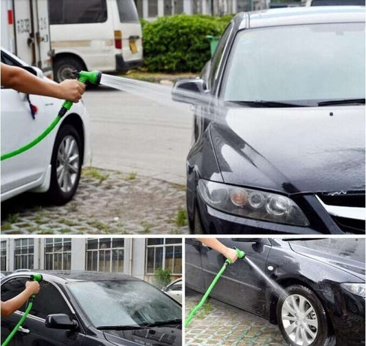 50 Feet Expandable Magic Water Hose Pipe With Spray Gun