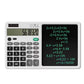 2 In 1 Scientific Calculator With Writing Tablet, Portable 12Digit LCD Display Calculator, Multifunctional Charging Handwriting Tablet, Office Calculator