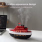 Double Spray Cruise Ship Humidifier, Aroma Diffuser, Quiet Ultrasonic Air Humidifier