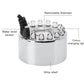 Ultrasonic Mist Maker Air Humidifier, Electric Fountain Pool Atomizer Humidifier, Color Changing Ultrasonic Mist Maker
