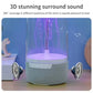 Colorful Jellyfish Lamp With Bluetooth Speaker, Floating Jellyfish Speaker, Portable Bluetooth Speaker