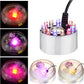 Ultrasonic Mist Maker Air Humidifier, Electric Fountain Pool Atomizer Humidifier, Color Changing Ultrasonic Mist Maker