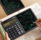 2 In 1 Scientific Calculator With Writing Tablet, Portable 12Digit LCD Display Calculator, Multifunctional Charging Handwriting Tablet, Office Calculator