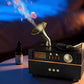 Vintage Gramophone Bluetooth Speaker With Humidifier, Retro Gramophone Air Humidifier, Aroma Humidifier, Home Office  Air Purifier