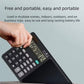 2 In 1 Scientific Calculator With Writing Tablet, Portable 12Digit LCD Display Calculator, Multifunctional Charging Handwriting Tablet, Office Calculator