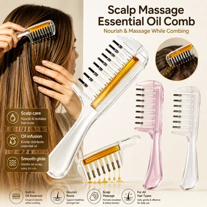 Massage Hair Comb for Scalp Massage with free Delivery