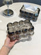 Transparent Bubble Tissue Box, Abstract Design Tissue Holder, Desktop Tissue Organizer