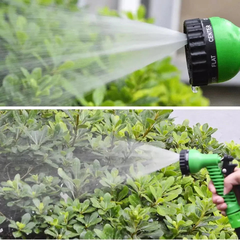 50 Feet Expandable Magic Water Hose Pipe With Spray Gun